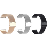 Kiraal Luxe RVS Horloge bandjes - 22mm